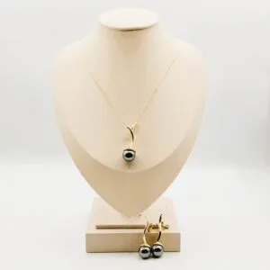 Conjunto Pérola Negra Luxo
