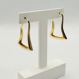 Brinco Orgânico Sino Dourado