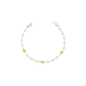 Pulseira Hearth Yellow Fancy