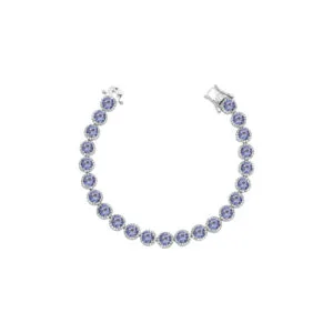 Pulseira Pontos de Luz Tanzanita