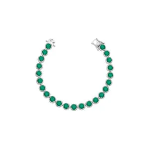 Pulseira Pontos de Luz Esmeralda