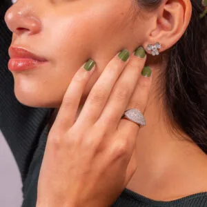 Brinco Indiana Moissanite